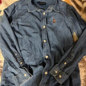 U.S. Polo Assn. Blue Denim Shirt